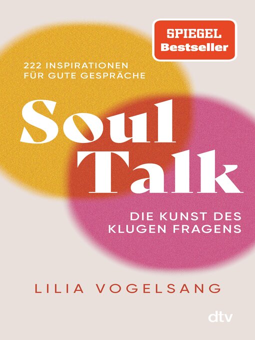 Title details for Soul Talk by Lilia Vogelsang - Wait list